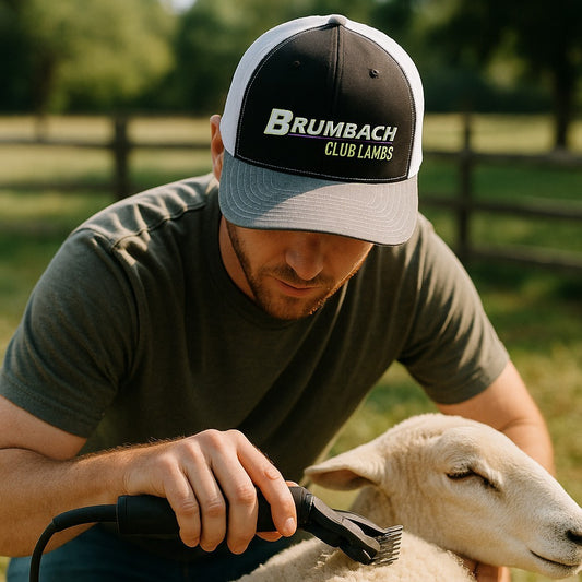 Brumbach Club Lambs Embroidered Hat - Richardson 112