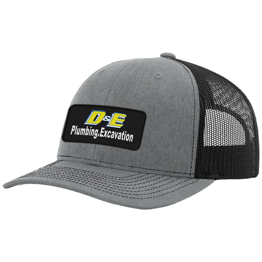 Youth D&E Plumbing Excavation Embroidered Patch Hat - Richardson 112Y
