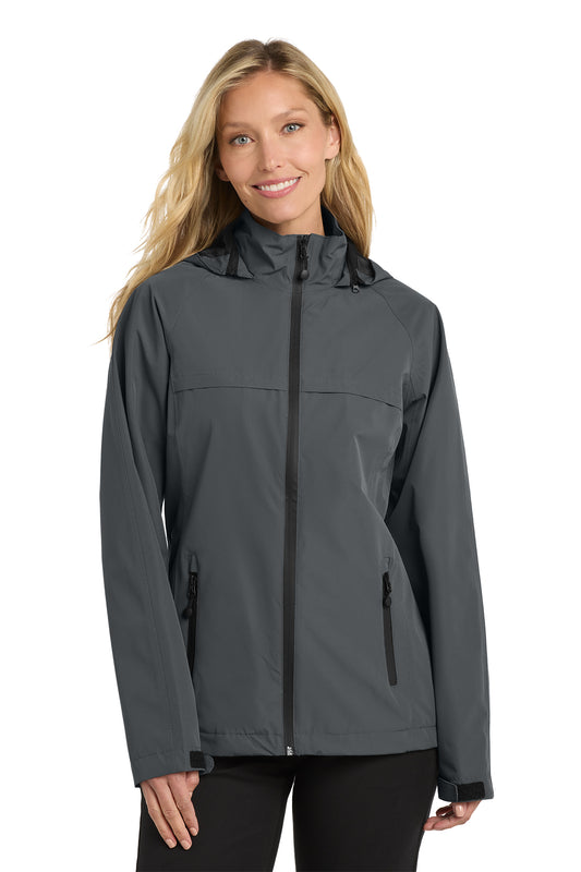 Connections Case Management Ladies Jacket -L333 Magnet Gray