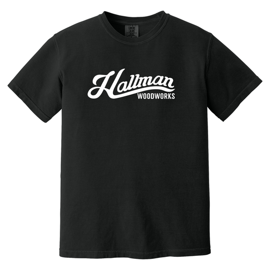 Hallmans Men's TShirt - Black Comfort Colors 1717