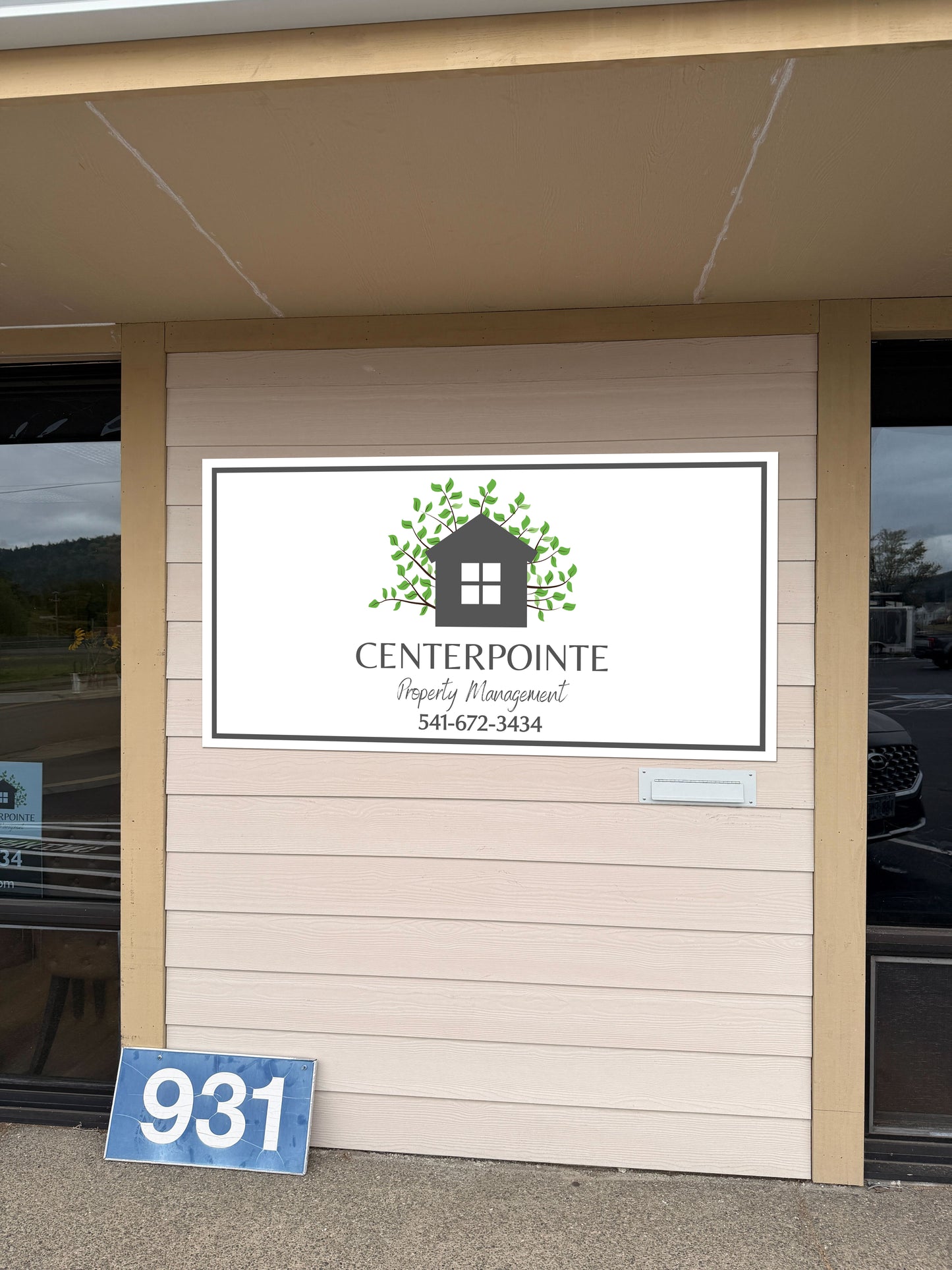 Centerpointe Property Front Entry Sign 2ftx4ft