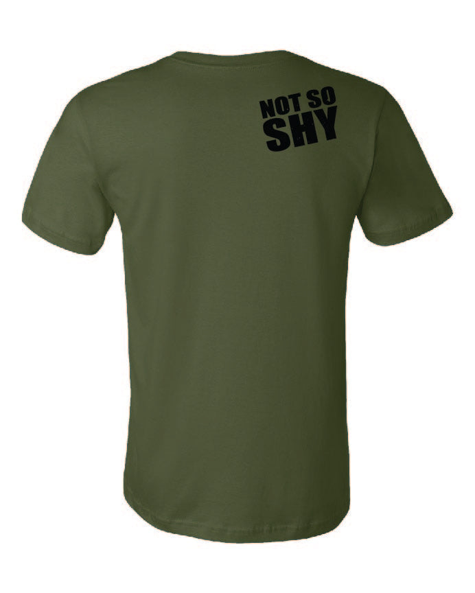 Two Shy Men's TShirt -3001 Deep Olive