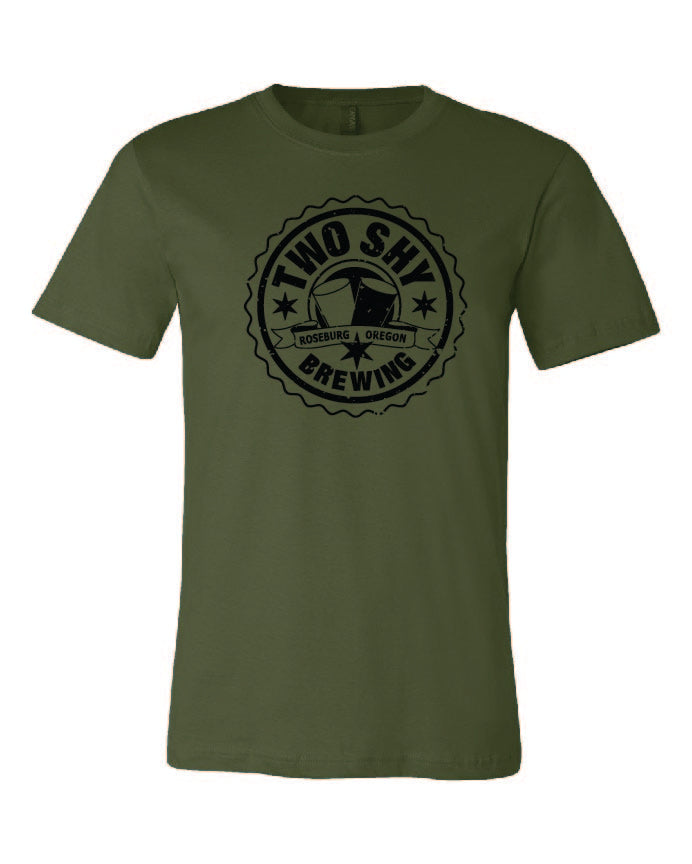 Two Shy Men's TShirt -3001 Deep Olive