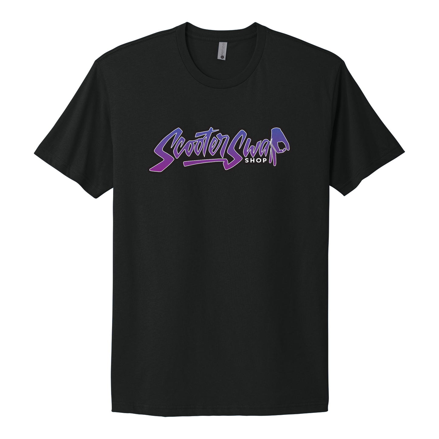 Scooter Swap Shop Graffiti Tshirt - NL3600 Black