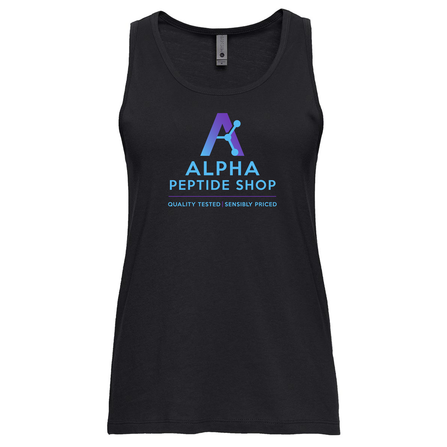 Alpha Peptides Woman's Tank - Next Level 3933