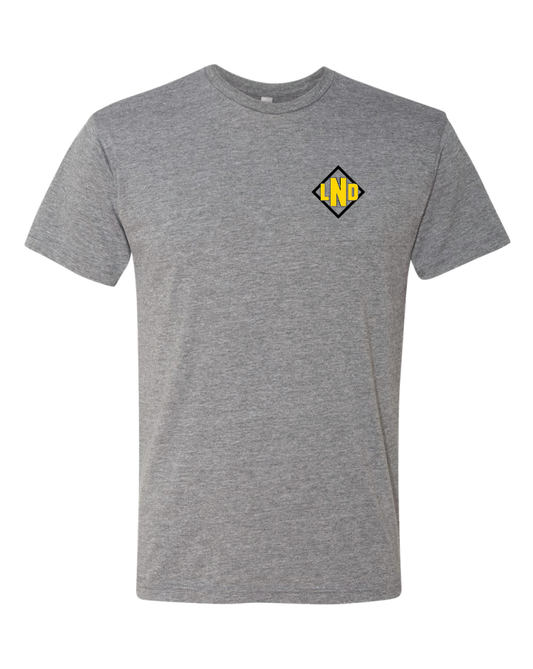 Nabors Printed Next Level Tshirt - Heather Gray 6010