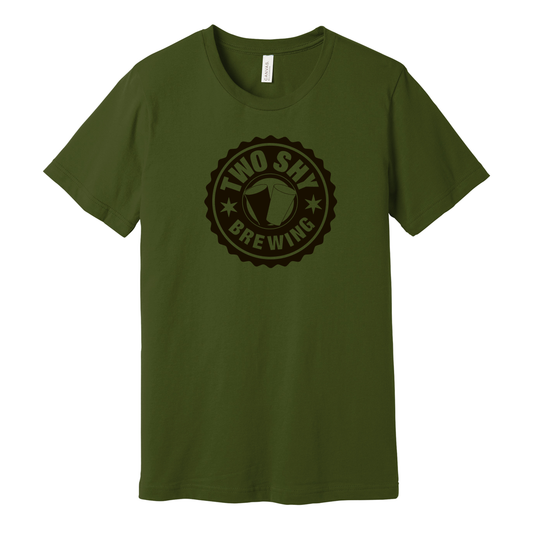 Two Shy Men's TShirt -3001 Deep Olive