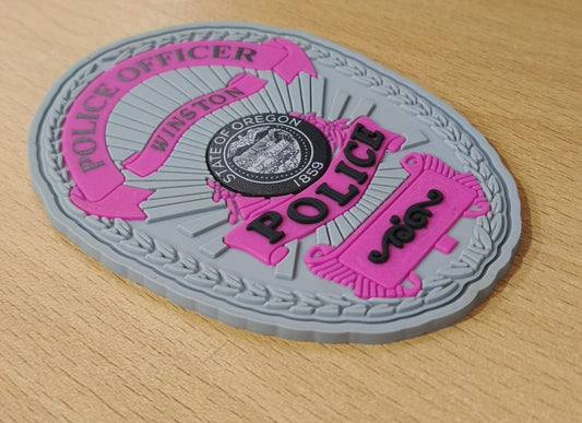 Breast Cancer Awareness PVC Patches (25Pcs)