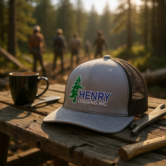Henry Logging Embroidered YOUTH Hat - Richardson Hat 112Y