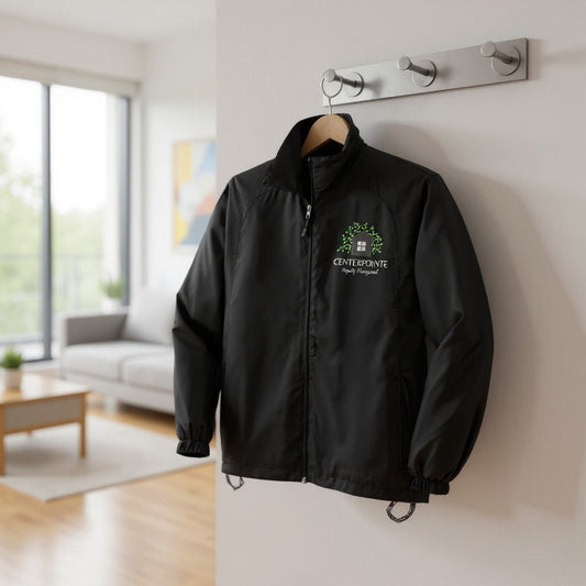 CPM Unisex Full-Zip Wind Jacket - JST70 Black