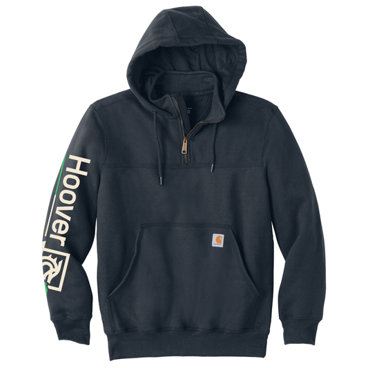 Hoover Plant of the Year Hoodie - Navy Blue Carhartt® Rain Defender® Paxton Heavyweight Hooded Qtr Zip