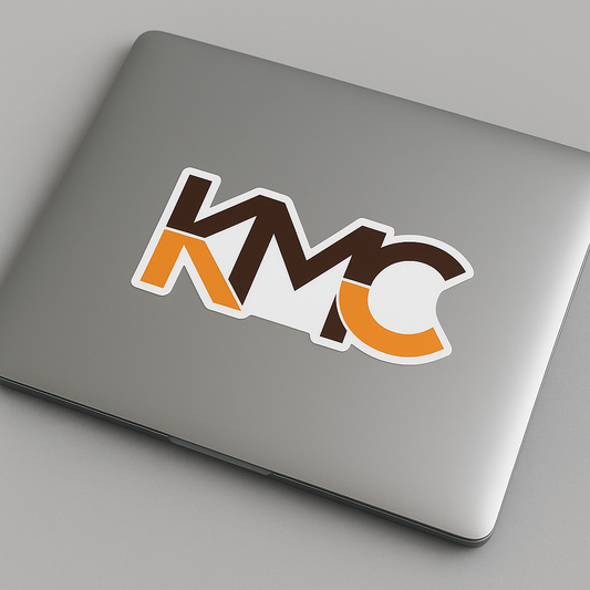 KMC Die Cut Decals 4.5 x 1.85