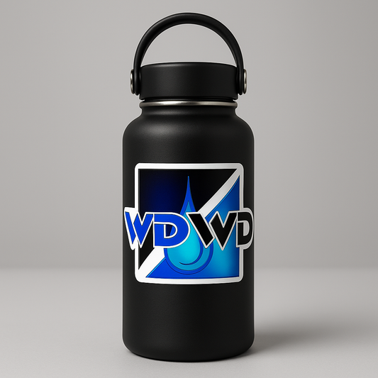 WDWD Die Cut Decals 4 x 2.5