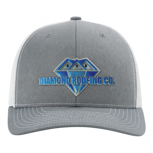 Diamond Roofing Liquid Embroidery Patch (Hat & Decoration) - Richardson 112