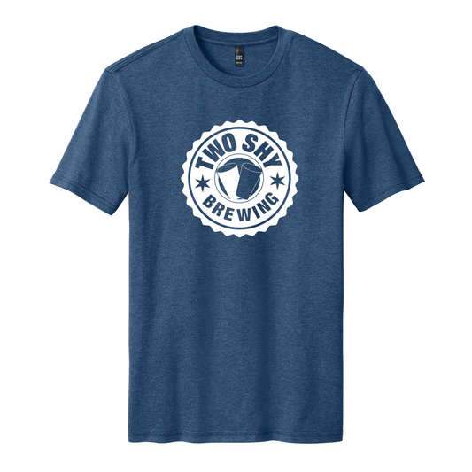 Two Shy Men's TShirt - DM108 Deep Royal Fleck