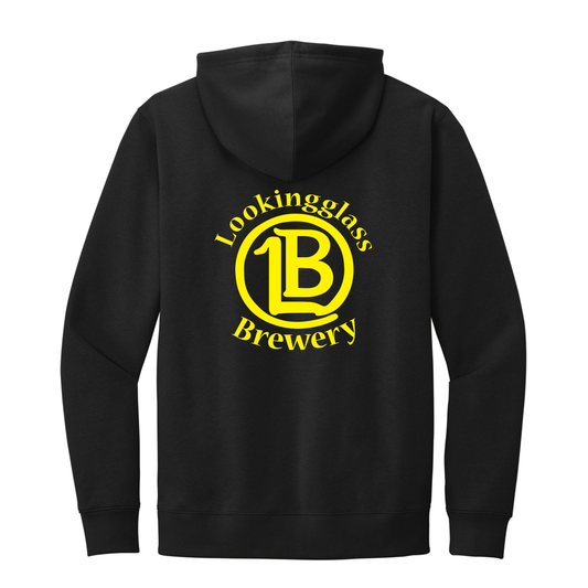 Lookingglass Brewery Zipup Hoodie- Black DT6102