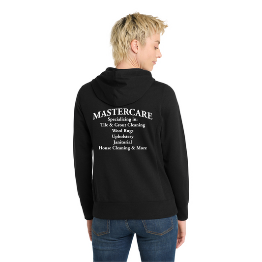 MasterCare Cleaning Ladie's Full Zip Hoodie - DT8103 Black