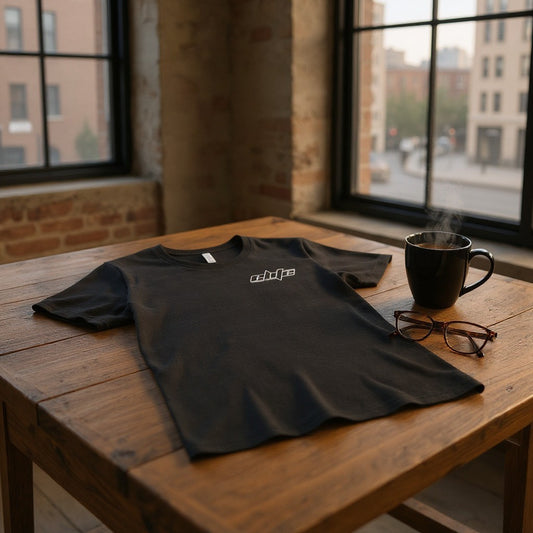 Elite Window Tint Logo'd Shirt -3001CVC Black