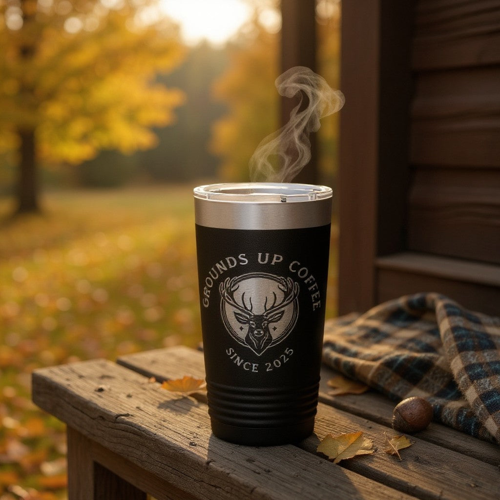 Grounds Up Coffee Logo 20oz Tumbler