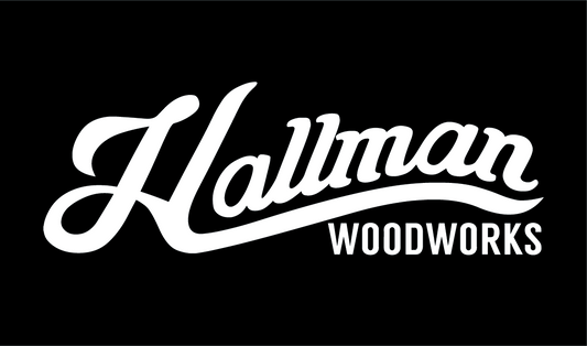 Hallman Woodworks Painted Edge Business Cards