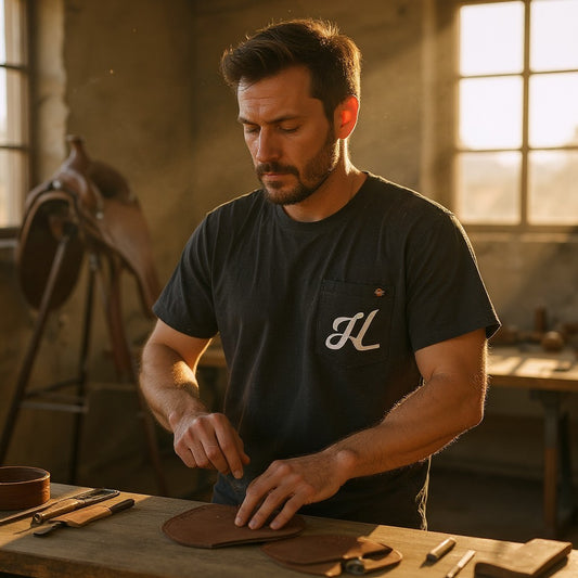 Hallmans Men's Dickies Pocket TShirt - WS50-D Black