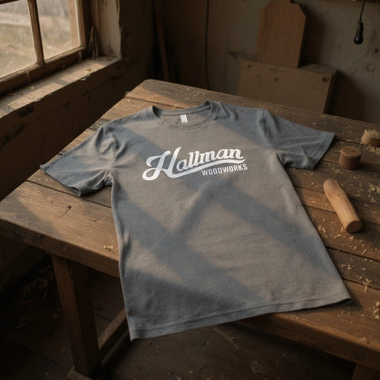 Hallmans Men's TShirt -3001 Asphalt Gray