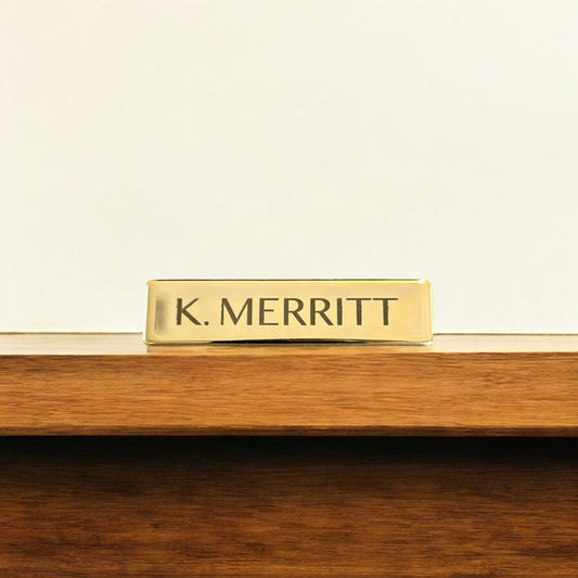 Metal Name Badge 5/8″ x 2-11/16”