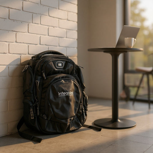 Integotec Stratagem Pack Black Embroidered with Logo