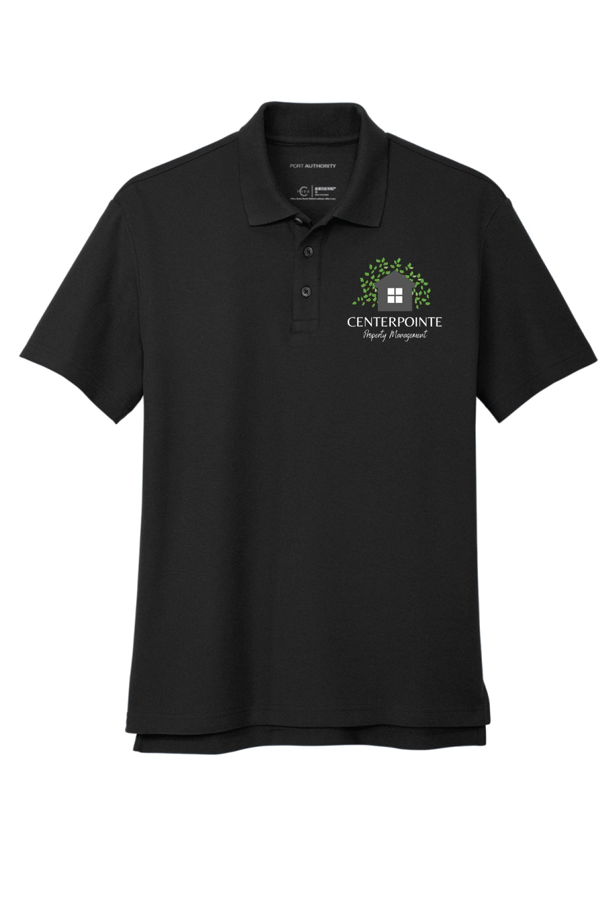 CPM Men's Cotton Blend Polo - JK867 Black