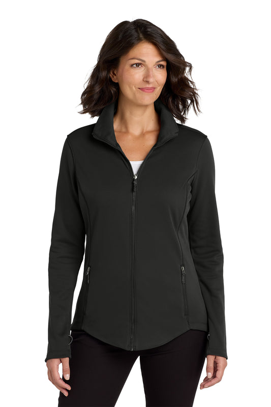 Integotec Ladies Fleece Jacket.- L904 Port Authority Black