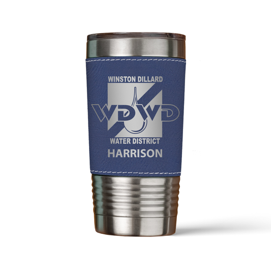 Winston Dillard Water District Engraved Portfolio & Tumbler Set