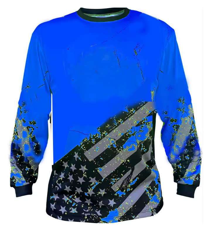 Diamond Roofing Sublimated Long Sleeve Shirt - Custom Printed