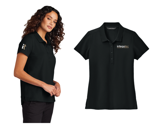 Integotec Ladies Polo -MM1005 Mercer & Mettle Black
