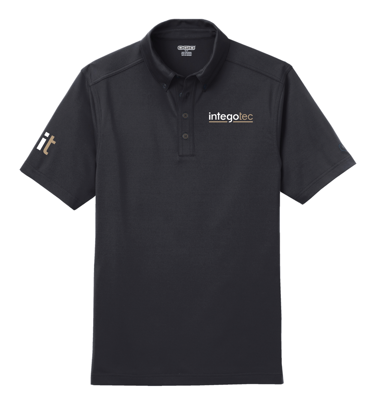 Integotec Polo -OG122 Blacktop