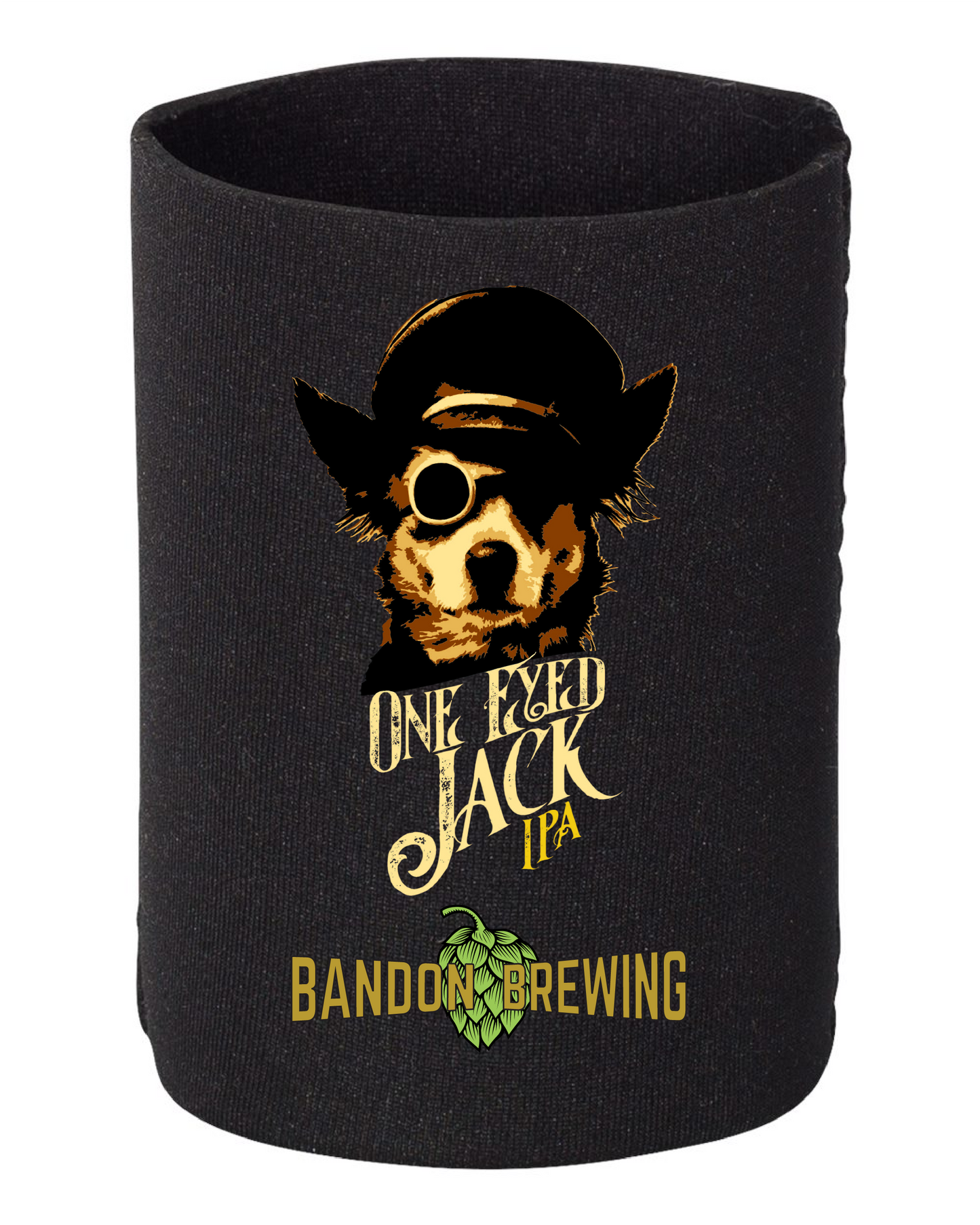 Bandon Brewing One Eye’d Jack 12oz Collapsible Can Cooler