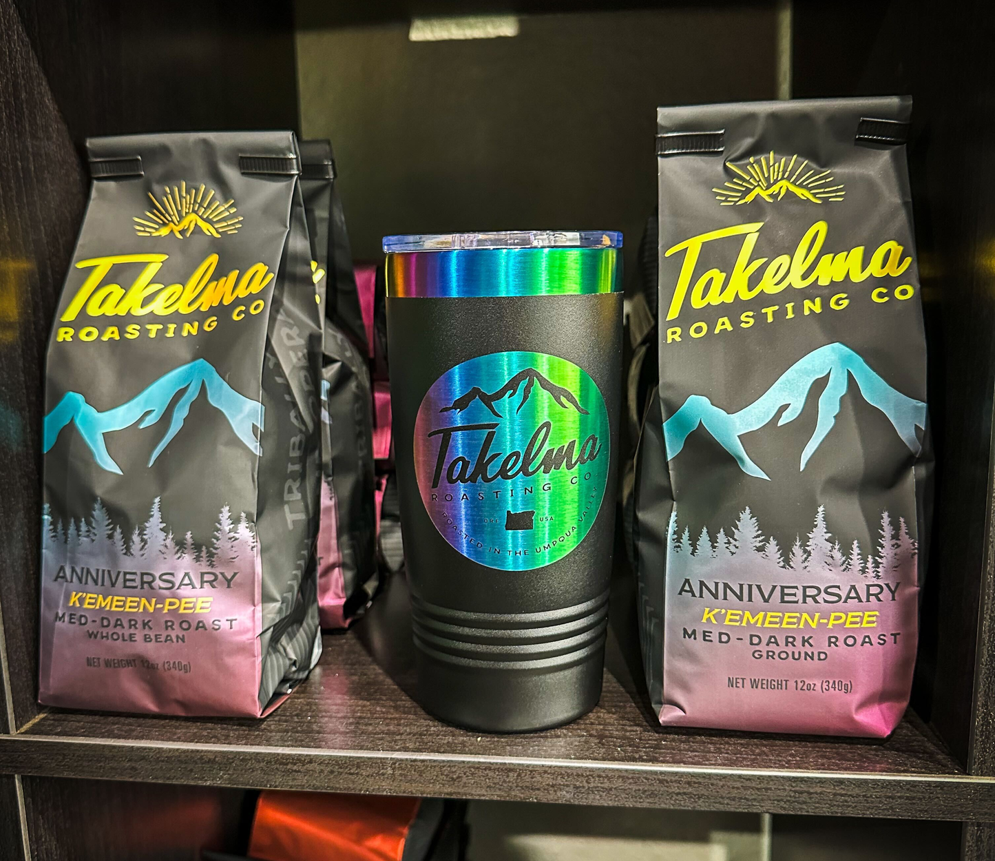 Takelma Mountain Logo 20oz Prism Tumbler