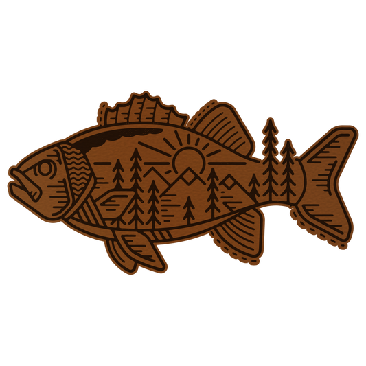 Granite State Apparel - Tribal Fish Patch