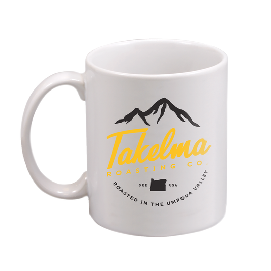 Takelma Mountain Logo - 11oz Coffee Cup