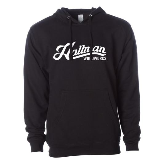 Hallman Woodworks Hoodie - Independent Hoodie 4500 Black