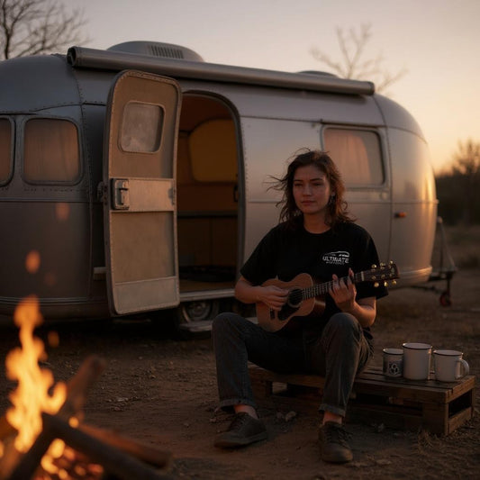 Ultimate Airstream Printed Carhartt Tshirt - Black CTK87