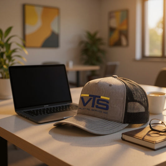 Valley Tel Five Panel Embroidered Hat - Richardson 112FP