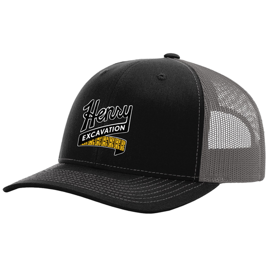Henry Excavating Tracks Embroidered Hat - Richardson Hat 112
