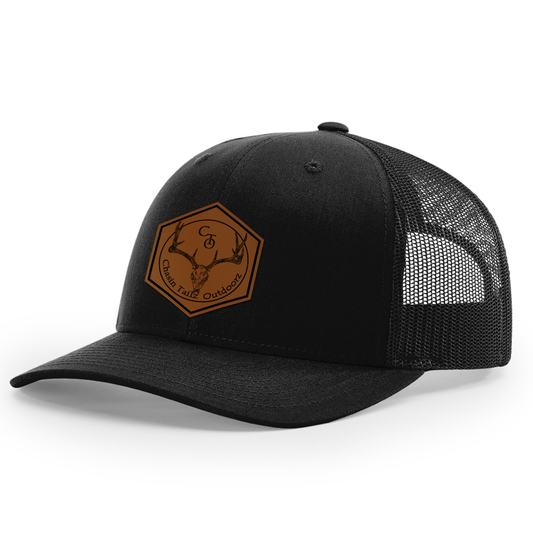 Chasin Tailz Diamond Logo Leather Patch Hat - Richardson 112