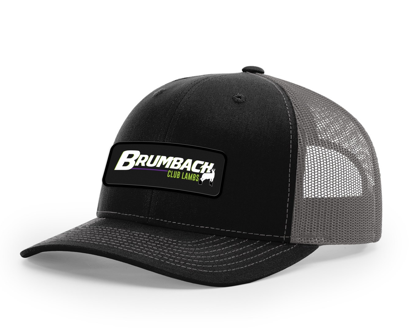 Brumbach Club Lambs Printed Patch Hat - Richardson 112