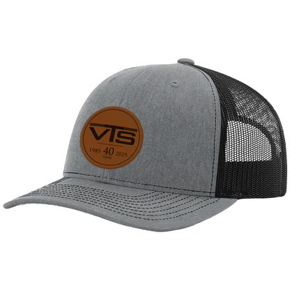 Valley Tel Leather 40yr Patch Hat - Richardson 112 Camo/Black
