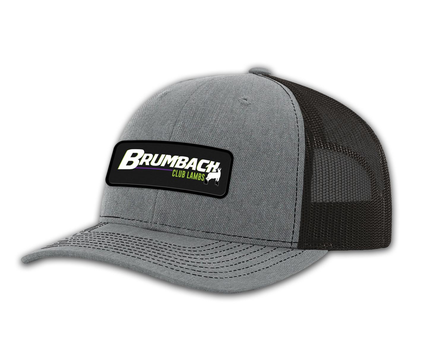 Brumbach Club Lambs Printed Patch Hat - Richardson 112