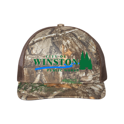 Winston Public Works Embroidered Hat - Richardson 112