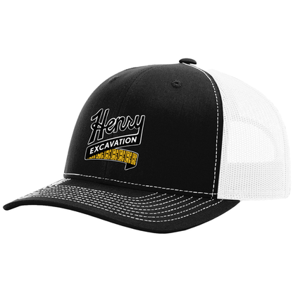 Henry Excavating Tracks Embroidered Hat - Richardson Hat 112