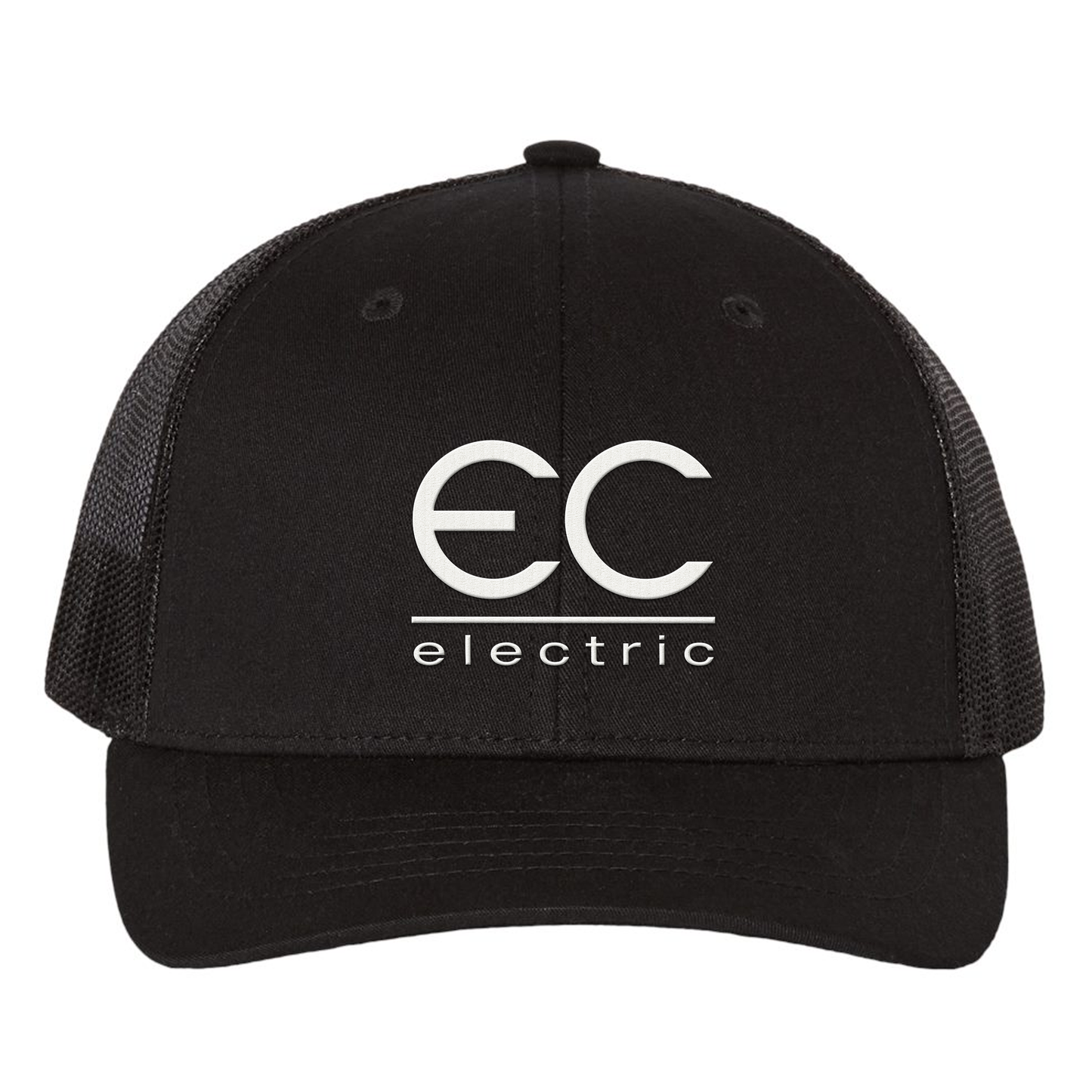 EC Electric YOUTH Trucker Hats - Puff Embroidery