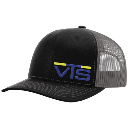 Valley Tel Embroidered Blue/Yellow Logo Hat - Richardson 112